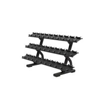 Discovery™ Series Benches and Racks 3 Tier, 15 Pair Dumbbell Rack